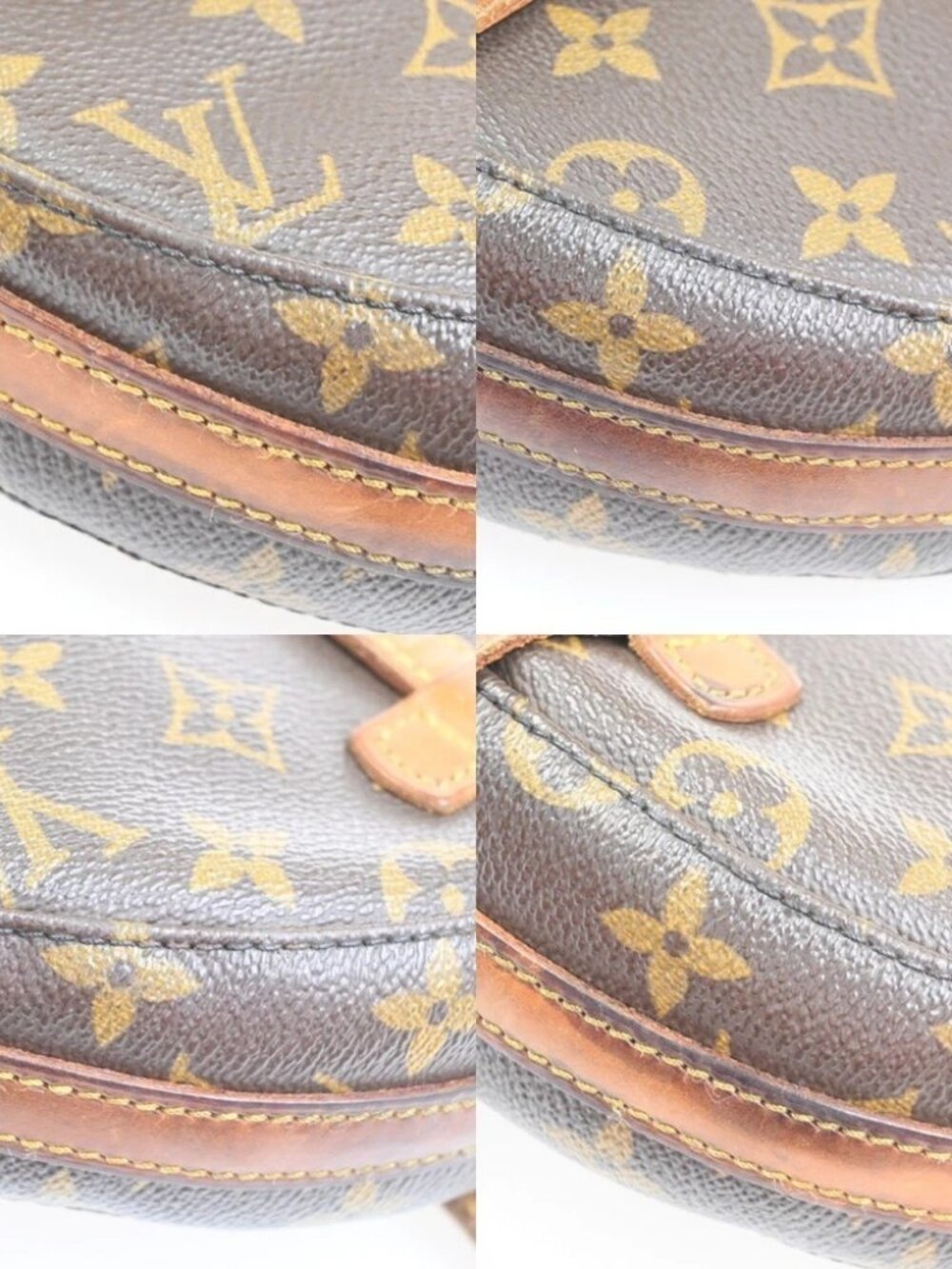 LOUIS VUITTONI Chantilly MM Shoulder Bag Monogram Leather Brown M51233 38YH987 - Picture 7 of 14
